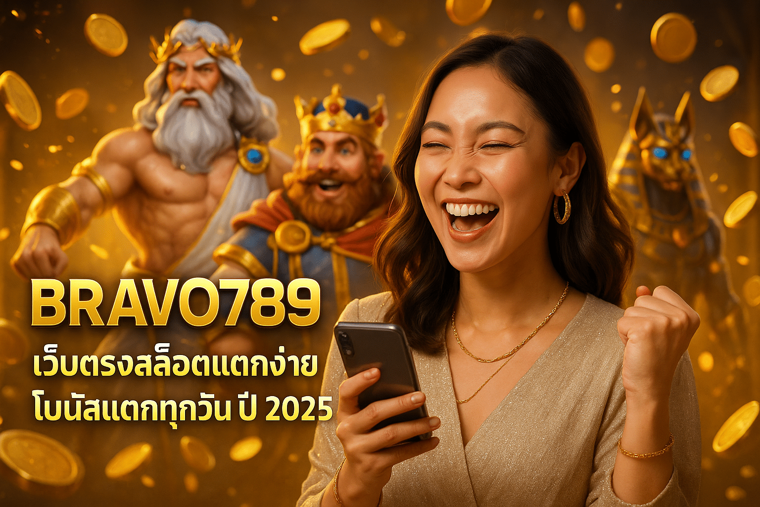 BRAVO789 เว็บตรงสล็อตแตกง่าย โบนัสแตกทุกวัน ปี 2025