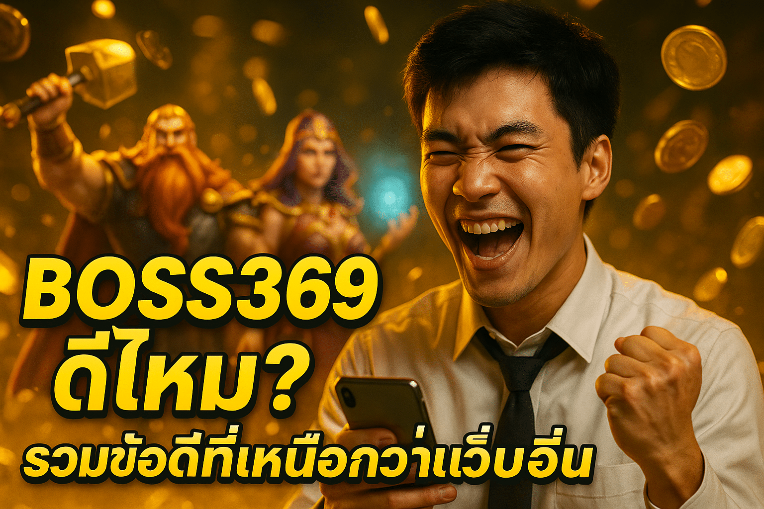 BOSS369 ดีไหม? รวมข้อดีที่เหนือกว่าเว็บอื่น