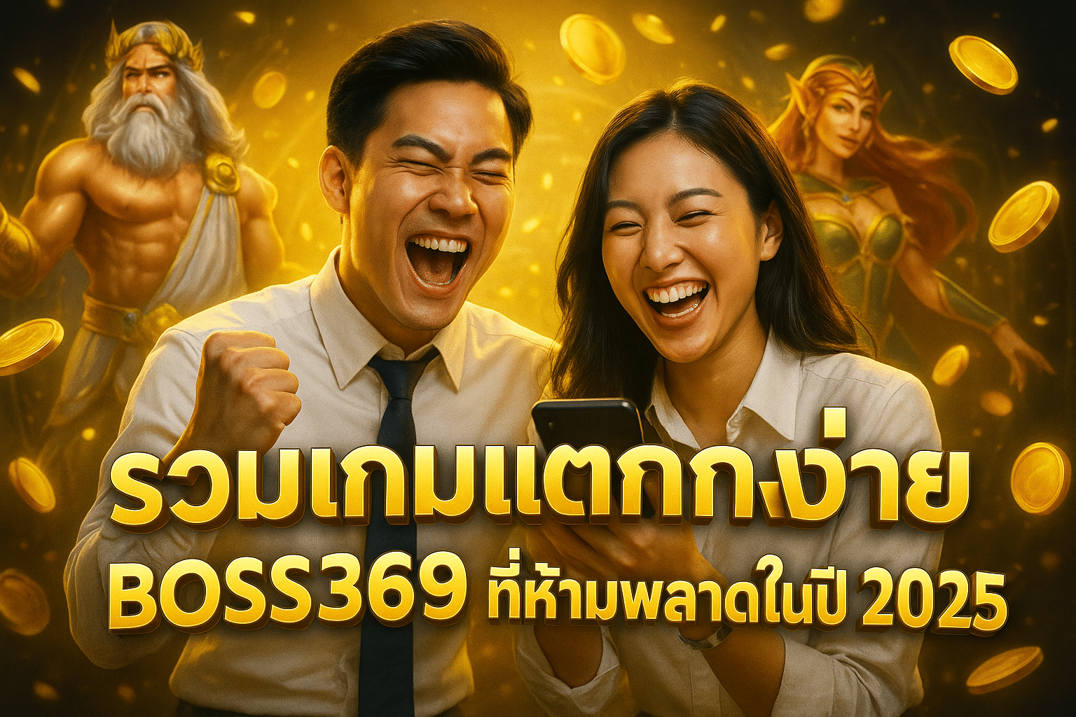 รวมเกมแตกง่าย BOSS369 ที่ห้ามพลาดในปี 2025